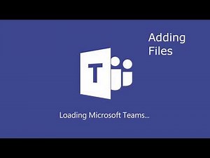 13 Adding Files
