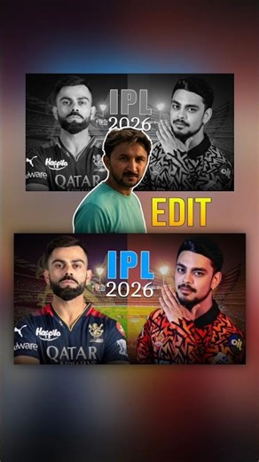 IPL 2026 RCB VS SRH | THUMBNAIL TUTORIAL #thumbnailtutorial