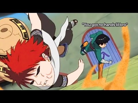 How ROCK LEE Put The DAWG in Underdog Against GAARA