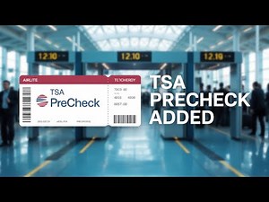 How To Add TSA PreCheck to Airline Ticket - step by step