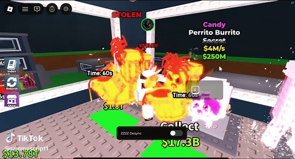 MOST BEAUTIFUL SCRIPT IN STEAL A BRAINROT #scriptstealabrainrot #viraltiktok #stealabrainrotscript #fyp #roblox