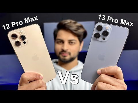 iPhone 13 Pro Max Vs iPhone 12 Pro Max Full Detailed Comparison | Mohit Balani