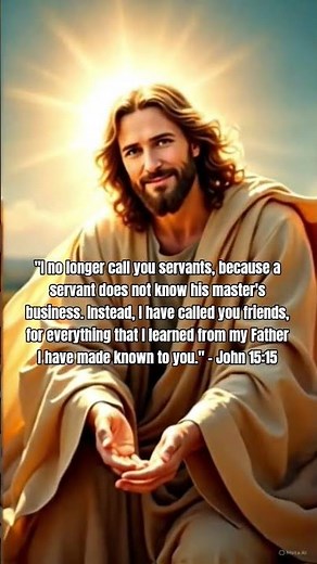Jesus Calls You Friend | God's Love #BibleVerses #Jesus #dailybibleinspiration #dailybiblemotivation