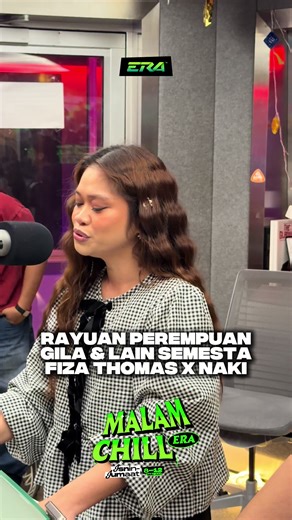 Fiza dan Naki belanja sikit lagu Rayuan Perempuan Gila dan Lain Semesta untuk korang semua kat #MalamChillERA. 😍 #sharERA #fyp