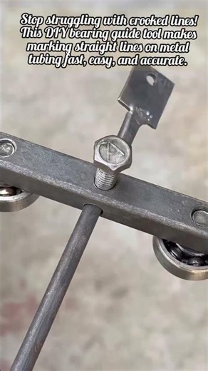Brilliant DIY Tool For Perfect Metal Marking Lines