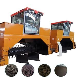 [Hot Item] Compost Turning Machine, Self-Propelled Compost Turner, Fertilizer Production Machinery Windrow Turning Compost Turner