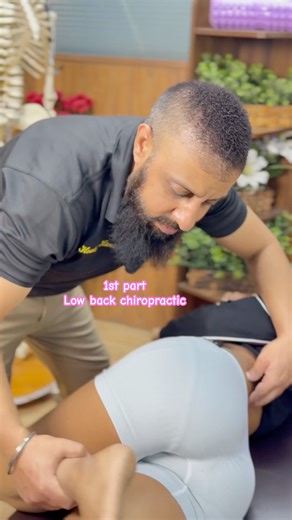 This is just the beginning of low back proper alignment #chiropractic #shorts #ytshorts #short