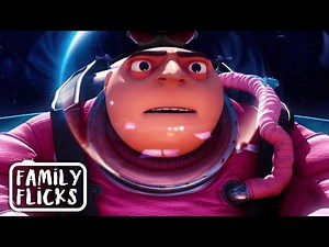 Gru Shrinks The Moon | Despicable Me (2010) | Family Flicks