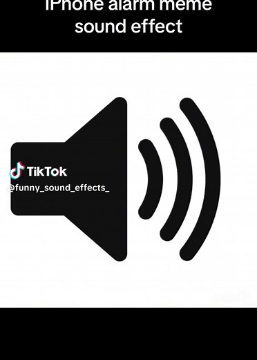 Funny IPhone alarm meme sound effect #fyp #foryoupage #viral #viralvideo #funny #hilarious #iphone #sound #soundeffects #tiktok #xyzbca #song #meme