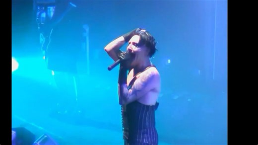 Marilyn Manson 2003年法国巴黎演唱会全场饭拍高清修复