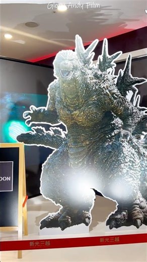 Inside NEW Godzilla Store! (Not in Japan!) 😱 #shorts