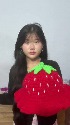 Crochet Strawberry Bucket Hat: Order Yours Today!