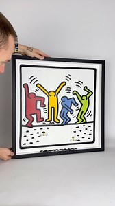 85K views · 1.7K reactions | Ready to dance? This commissioned artwork, a homage to Keith Haring’s Dance artwork, has been adapted with 4 figures from the original 5, to match the family. I really love changing these artworks up a little and adding my own twist on them. #miniature #miniatureart #miniaturepainting #popart #artreels | Roys People | Facebook