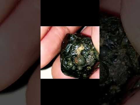 Serendibite stone containing magnesium aluminum silicate and boron for sale.