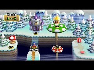 [TAS] New Super Mario Bros. Wii 100% world 3 (3/9)
