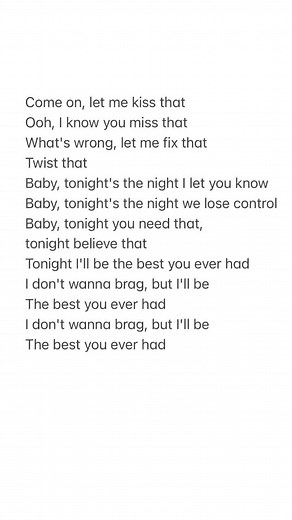 Tonight - John Legend | Kiss That Song Lyrics