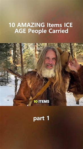 10 AMAZING Items ICE AGE People Carried #iceage #archeology #history #survival #hunting