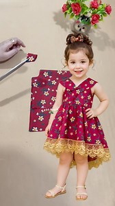 children's dress design inspiration. Super simple. easy pattern and so cute 😍😍. ᰔᩚᰔᩚᰔᩚᰔᩚᰔᩚ👗👚👖✂️✂️ #design #pattern #fashion #style #moda #tailor #gamis #sewing #jahit #dikiş #tutorial #inspiration #inspirasi #ideas #creative #dress #celana #rok #model #diy #trend #hobby #creator #AI #editing #edit #visual #love #baby | Rose Modis