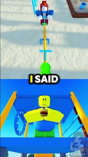 I TOLD YOU TO JUMP!😡😡 (Spanish Fandub) Leon Lee in Spanish #shorts #roblox