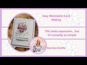 Watch This - My Minimalist Card Looks So Expensive… But It’s SO Easy For You to Make!