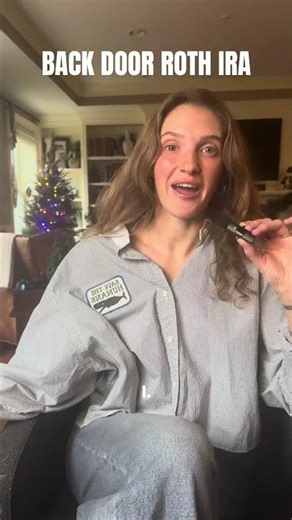high level intro to back door ROTH IRA 🚪 #money #investing #retirement #rothira #ytshort