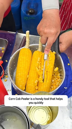 89K views · 343 reactions | Easy Clean Corn Cob Peeler | The Crafted Garden | Facebook