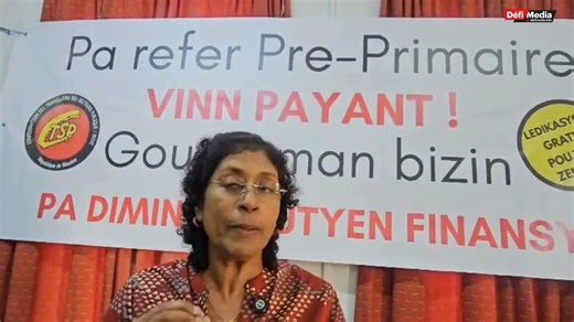 Defimedia.info on Instagram: "Fin du Free Pre-Primary Education Scheme : « Solution ena, selma bisin fer li dan dialog », affirme Jane Ragoo « Nous constatons que toutes les décisions du pays sont prises de manière unilatérale », a déploré Jane Ragoo, secrétaire générale de la Confédération des travailleurs des secteurs public et privé (CTSP). Elle s’exprimait à l’issue d’une réunion tenue ce vendredi 17 octobre avec les représentants de plus de 400 écoles pré-primaires privées bénéficiant du Fr