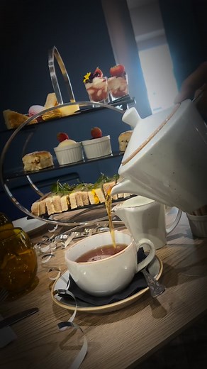 Pause. Pour. Indulge. 🫖 Afternoon Tea served daily at West Cliff Hotel - 2–5pm 🍰 From £19.95pp #westcliffhotel #bournemouthhotel #bournemouth #visitbournemouth #westcliff #afternoontea | Bournemouth West Cliff Hotel
