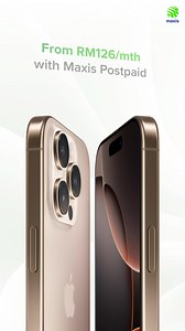 Own the new iPhone 16 Pro with Maxis Postpaid, protected by Maxis Device Care! | Maxis | Facebook