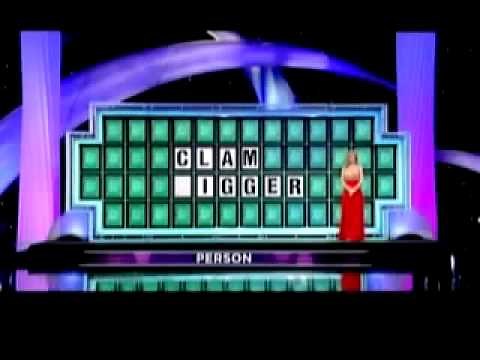 Guy almost says the "N Word" on Wheel of Fortune