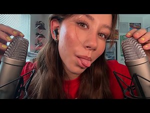 ASMR | 23 Mins and 12 Seconds of Ear to Ear Mouth Sounds