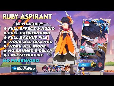 NEW! Script Skin Ruby Aspirant | Full Effect & Voice - Latest Patch