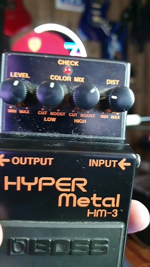 Boss Hyper Metal Retro Pedal Review