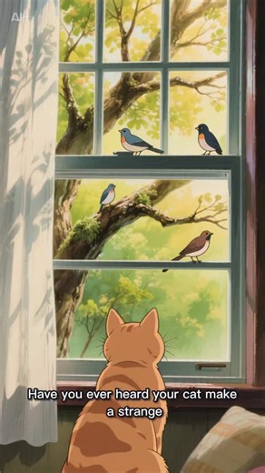 Paw Plaza on Instagram: "Why Cats Make That Weird Chattering Sound at Birds (Shocking Reason)"