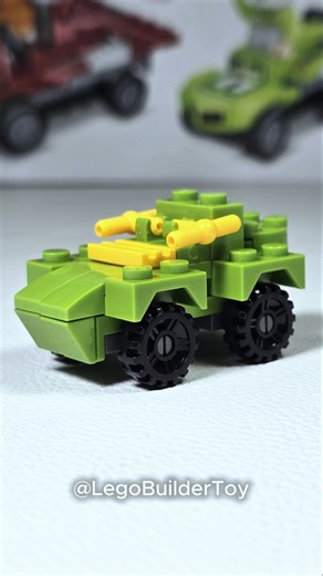 Мини армейский танк MOC! LEGO Builder DIY #lego #tank #army #toys #short