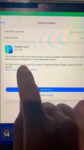 iPadOS 18.3.2 Update Software iPad per 11 Maret 2025 Yuk Update ‼️#dimensiafif #ipados