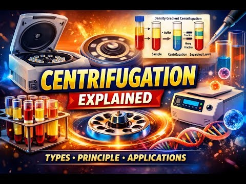 Centrifugation Explained | Types, Principle & Applications in Biology | Biotechnology Basics
