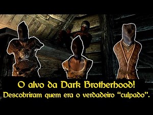 Skyrim - Fim do mistério! Descobriram qual dos três era alvo da Dark Brotherhood! O Alvo de Astrid!