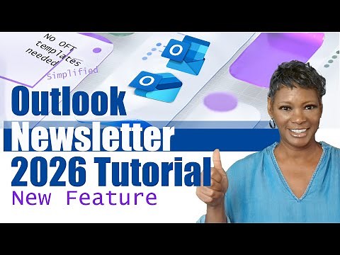 Create Outlook Newsletters – Simplified for 2026 Tutorial