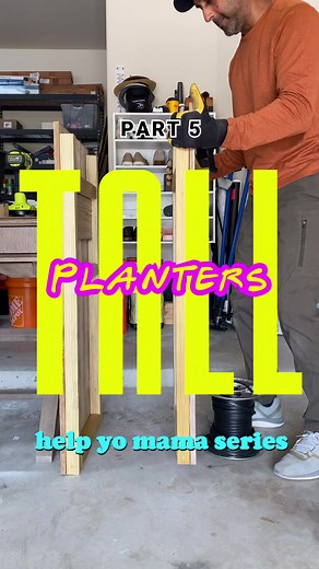 How to build tall planters - part 5 #woodworking #diy #garden #homerenovation