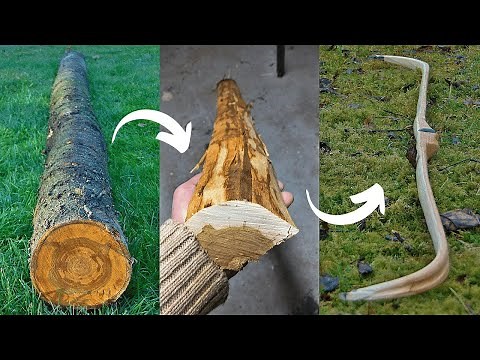 Making a Recurve Bow in Silence