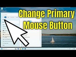 How To Change The Primary Mouse Button In Windows 11