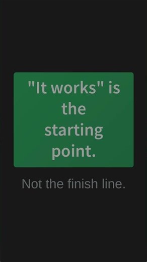 "It Works On My Laptop" - Does It Work With 1 Million Users?