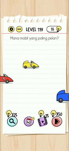 Brain Test Level 119 Solution