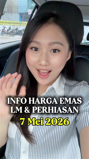 HARGA EMAS HARI INI 7 Mei 2026 🩷 TOKO MAS LIA BEKASI #tokomaslia #emas #antam