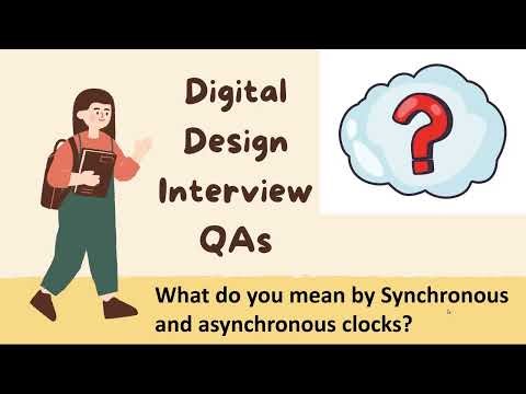 STA Interview QA: Synchronous vs Asynchrounous clocks