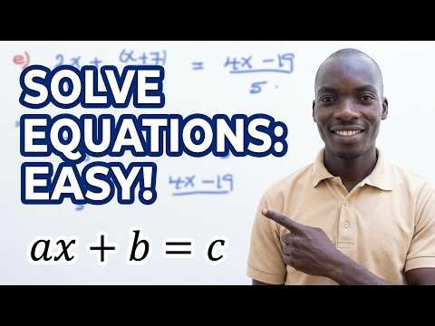 Linear Equations in One Variable FULL EXPLANATION🔥 || ALL METHODS!