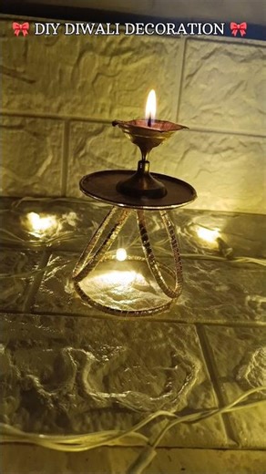 🎀 DIY DIWALI DECORATION 🎀#short #shortvideo #diy #viralvideo #diwalidecoration #viralshorts