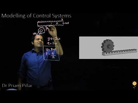 Mathematical modelling of a Rack and Pinion | System Dynamics and Control | Dr. Priam Pillai