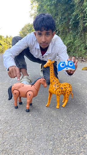 New Rc Remote Wala 2 Giraffe And Horse Unboxing 😱